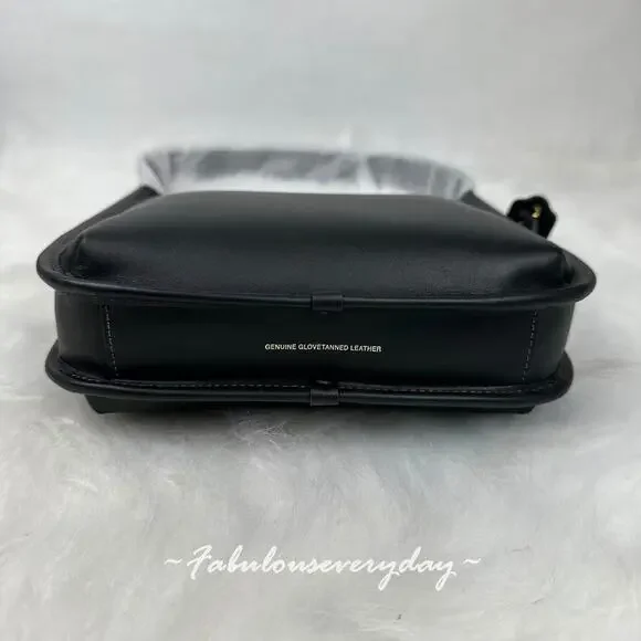 COACH Curve Zip Bag Shoulder Bag In Glovetanned Leather/Gold/Black CAF11 NWT - Picture 7 of 9